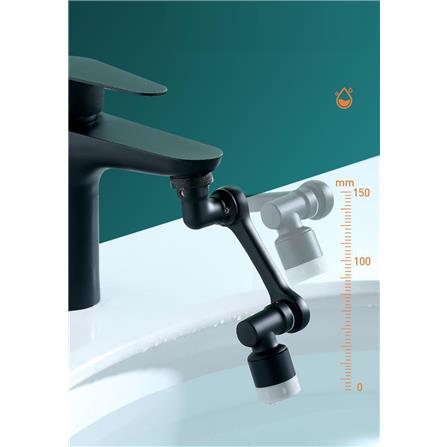 Sink Faucet Splash 1080° Rotating Dual Spray Modes Tap Extension For Bathroom And Kitchen