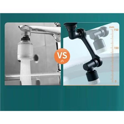 Sink Faucet Splash 1080° Rotating Dual Spray Modes Tap Extension For Bathroom And Kitchen