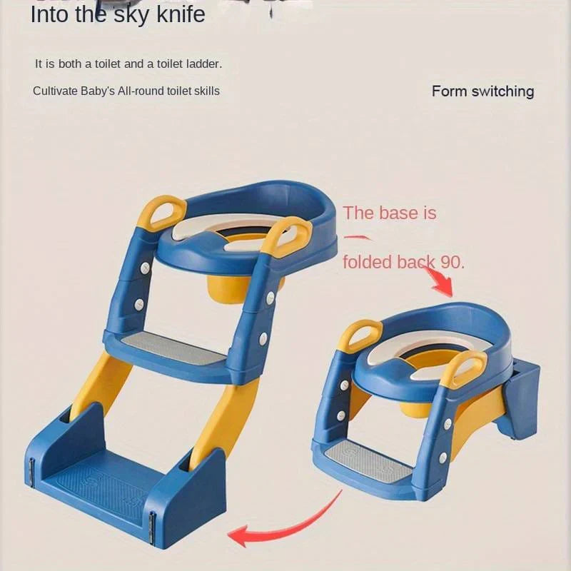 TinySteps™ 2-in-1 Foldable Potty Trainer