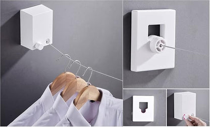 Retractable Clothesline Adjustable Clothes line Retracting Dryer