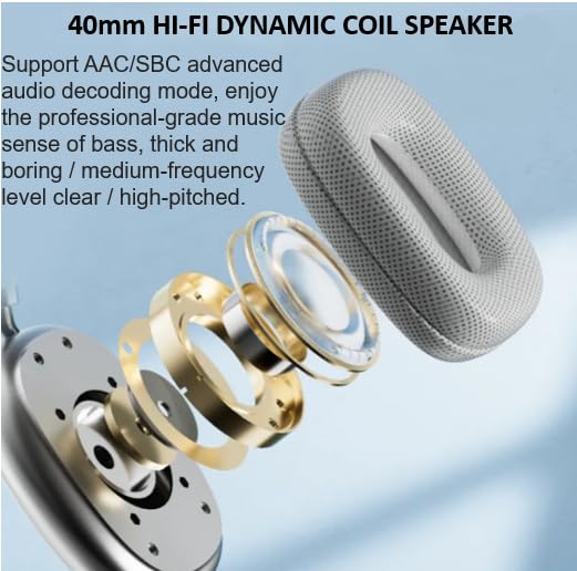 P9 Noise Cancelling Wireless Bluetooth Headphones - long Range