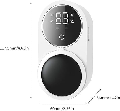 Rechargeable UV Toothbrush Sanitizer - Wall Mounted Holder