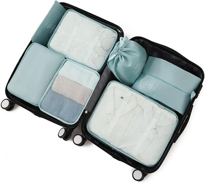 7 Pcs Luggage Organizer Bags