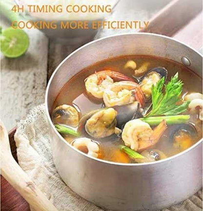 Infrared Cooker Single 2200W - Digital Display & Temperature Control, BBQ, Stir-Fry, Hot Pot Settings, Portable Lightweight Gold Aluminium Design, Child Lock Safety Feature, Fast Heating & Energy Effi