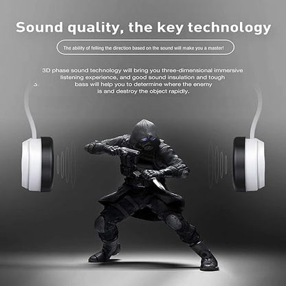 VR SHINECON Headset +Bluetooth 3D Glasses Goggles HD Virtual Reality Headset Compatible with iOS & Android Phone Eye Protected Soft & Comfortable Adjustable Distance for Phones 4.7-6.7"