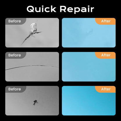 ClearView™ Windshield Repair Kit | Pro Auto Glass Crack Fix | Buy 1 Get 1 Free