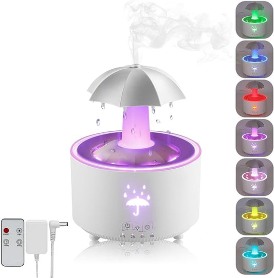 Umbrella Rotating Water Droplet Humidifier