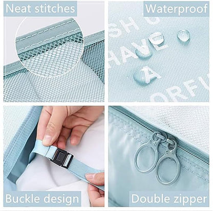 7 Pcs Luggage Organizer Bags