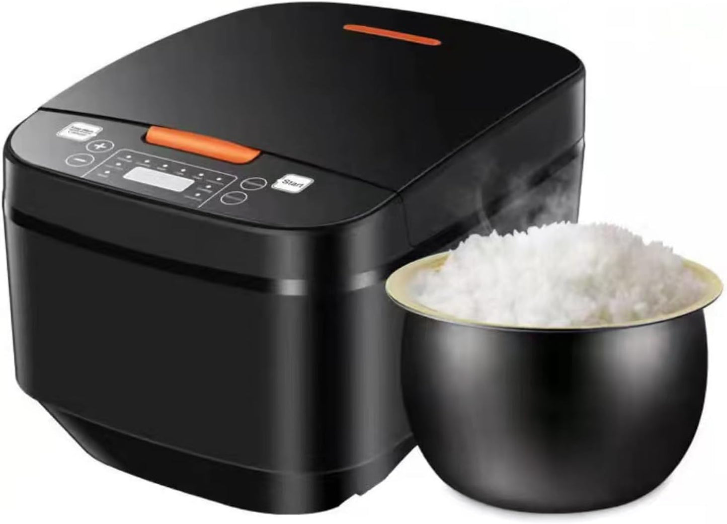 5L Intelligent Rice Cooker Multicooker Grain Cookering Machine With Nonstick Inner Pot For Soups Stews Grains Cereals Meat Cake