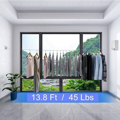 Retractable Clothesline Adjustable Clothes line Retracting Dryer