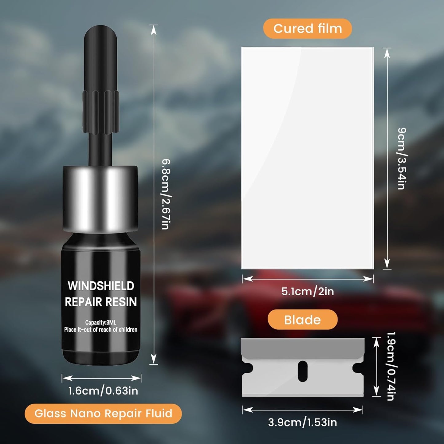 ClearView™ Windshield Repair Kit | Pro Auto Glass Crack Fix | Buy 1 Get 1 Free