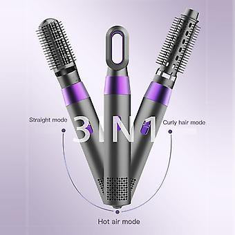 3 In 1 Electric Ionic Hair Dryer Hot Heating Hair Comb Wet Dry Hair Brush