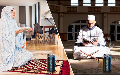 QuranMist™ Electric Bakhoor Incense Burner & Diffuser with Speaker