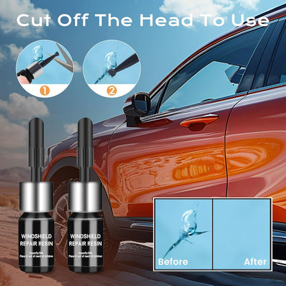 ClearView™ Windshield Repair Kit | Pro Auto Glass Crack Fix | Buy 1 Get 1 Free