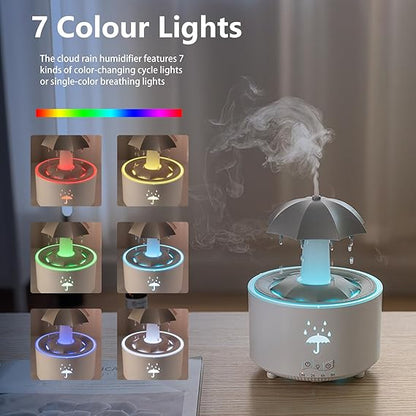 Umbrella Rotating Water Droplet Humidifier