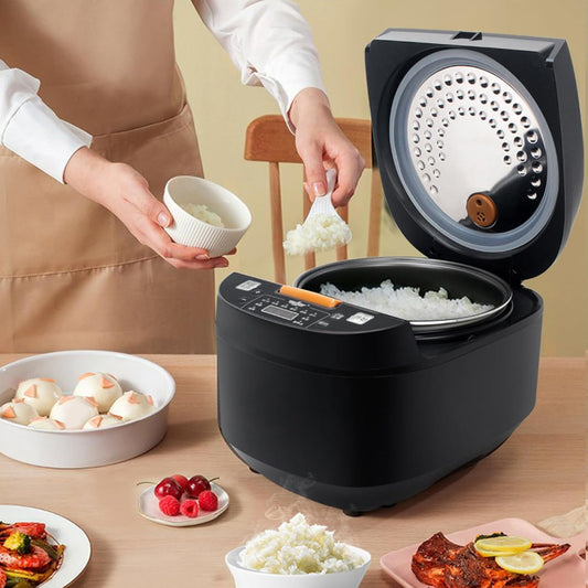 5L Intelligent Rice Cooker Multicooker Grain Cookering Machine With Nonstick Inner Pot For Soups Stews Grains Cereals Meat Cake