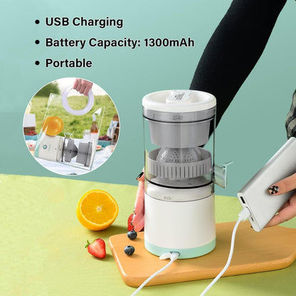 Citrus Juicer Electric Orange Lime Lemon Citric Squeezer Electric High Juice Squeezer Juicer USB Charging USB Charging Juicer Lime Lemon Orange Citric Press Wireless Portable Travel Juice Mate