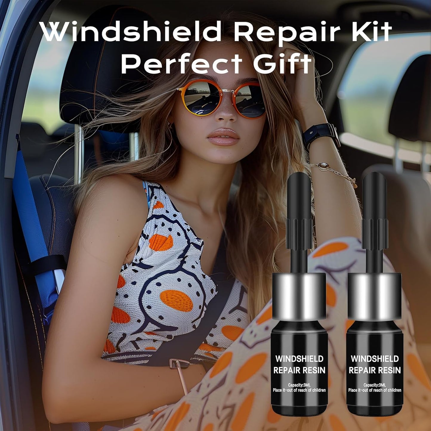 ClearView™ Windshield Repair Kit | Pro Auto Glass Crack Fix | Buy 1 Get 1 Free