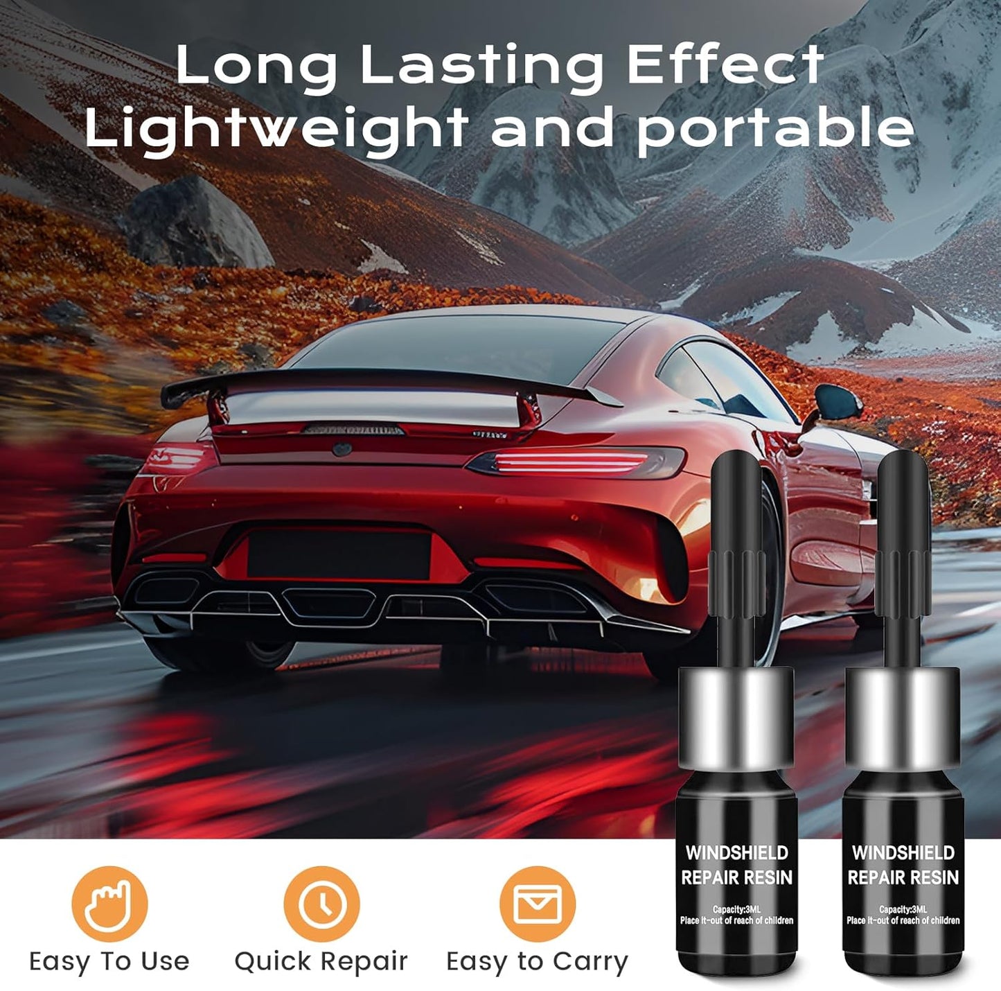 ClearView™ Windshield Repair Kit | Pro Auto Glass Crack Fix | Buy 1 Get 1 Free