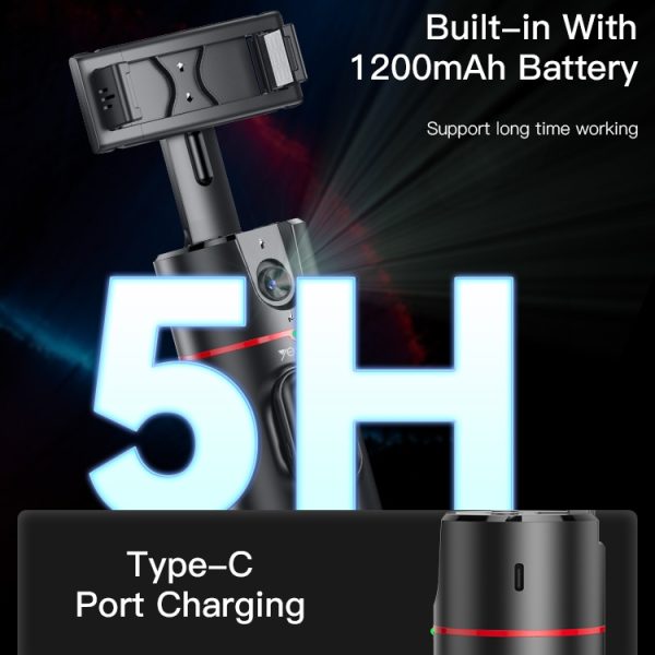 Yesido 360 Degree Artificial Intelligence Face Tracking Selfie Stick with Tripod