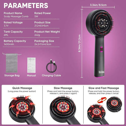 Rejuva™ 3-in-1 Electric Scalp Massager