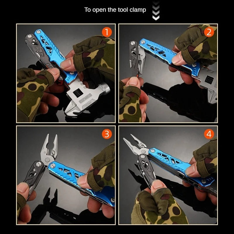 Upgraded Hammer Multitool, 18-in-1