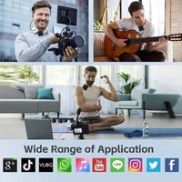 3In1 Wireless Lavalier Microphone For Live Video Recording - F11-2