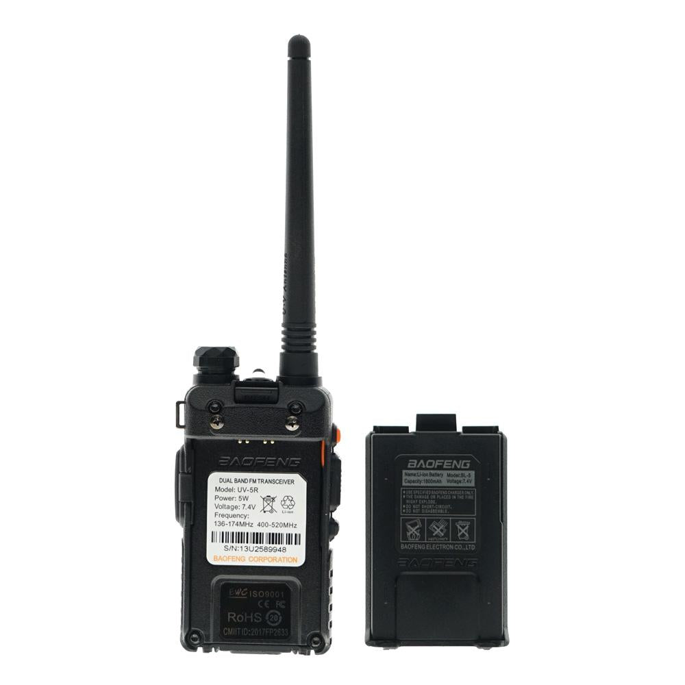 Baofeng 8W UV-5R Walkie Talkies 5-8 KM Portable  Dual-frequency Walkie Talkies