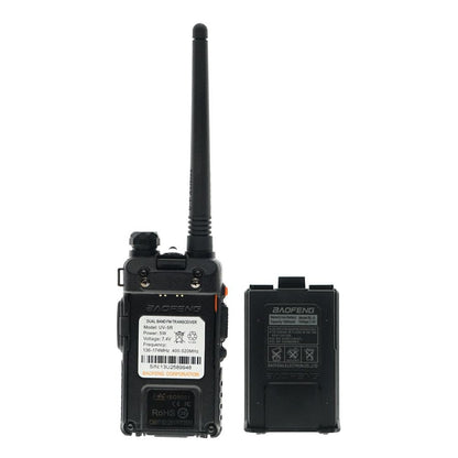 Baofeng 8W UV-5R Walkie Talkies 5-8 KM Portable  Dual-frequency Walkie Talkies