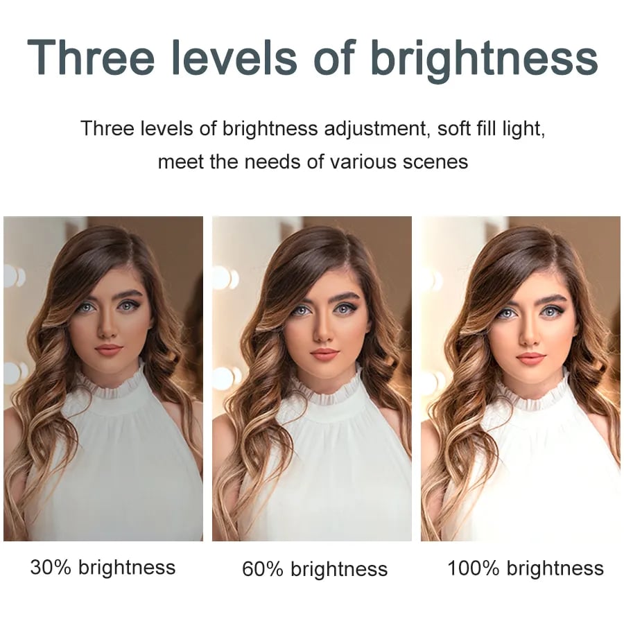 5 in 1 Vlogging Kit with Fill Light Microphone Tripod