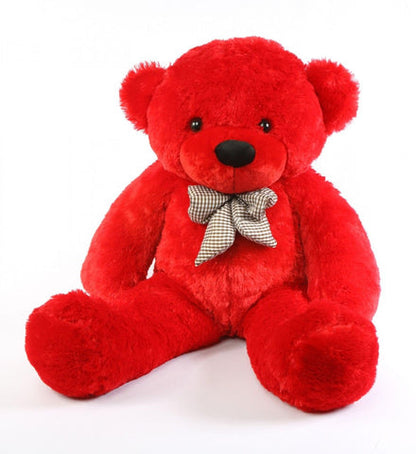 Teddy bear big huggable red